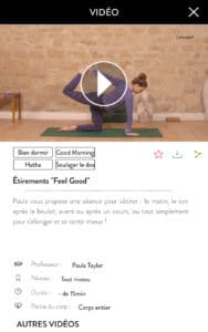 Une appli pour faire du Yoga n'importe où 
