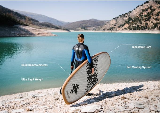 NERD Future lance le paddle board écologique 3CSup