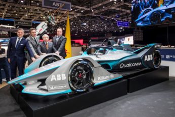 Formule E Gen2 au salon de l'automobile à Genève