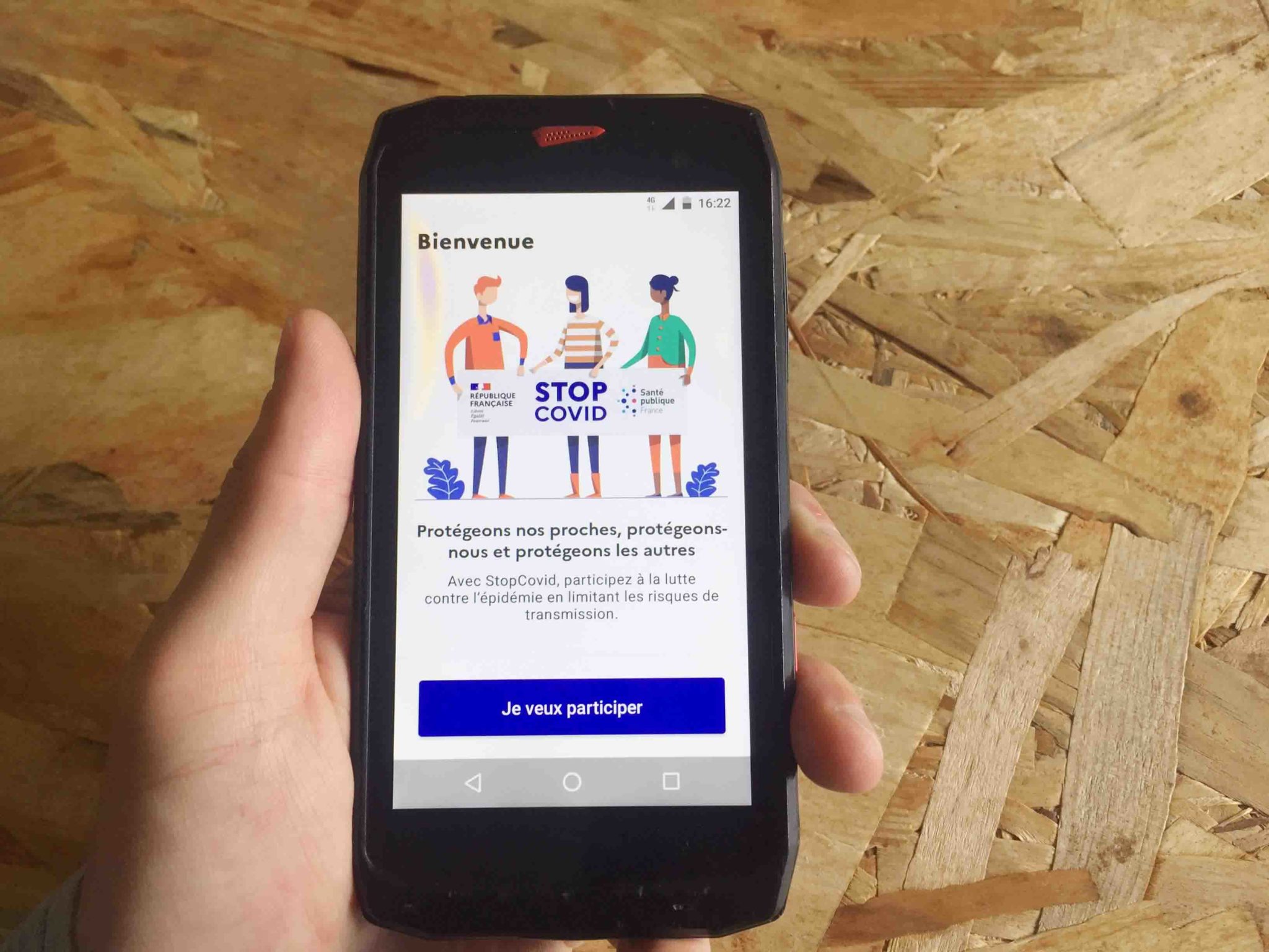 essai de l'application Stopcovid 19 france
