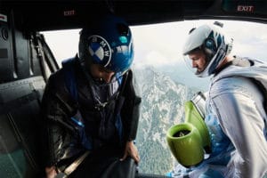 wingsuit électrique BMW unique au monde